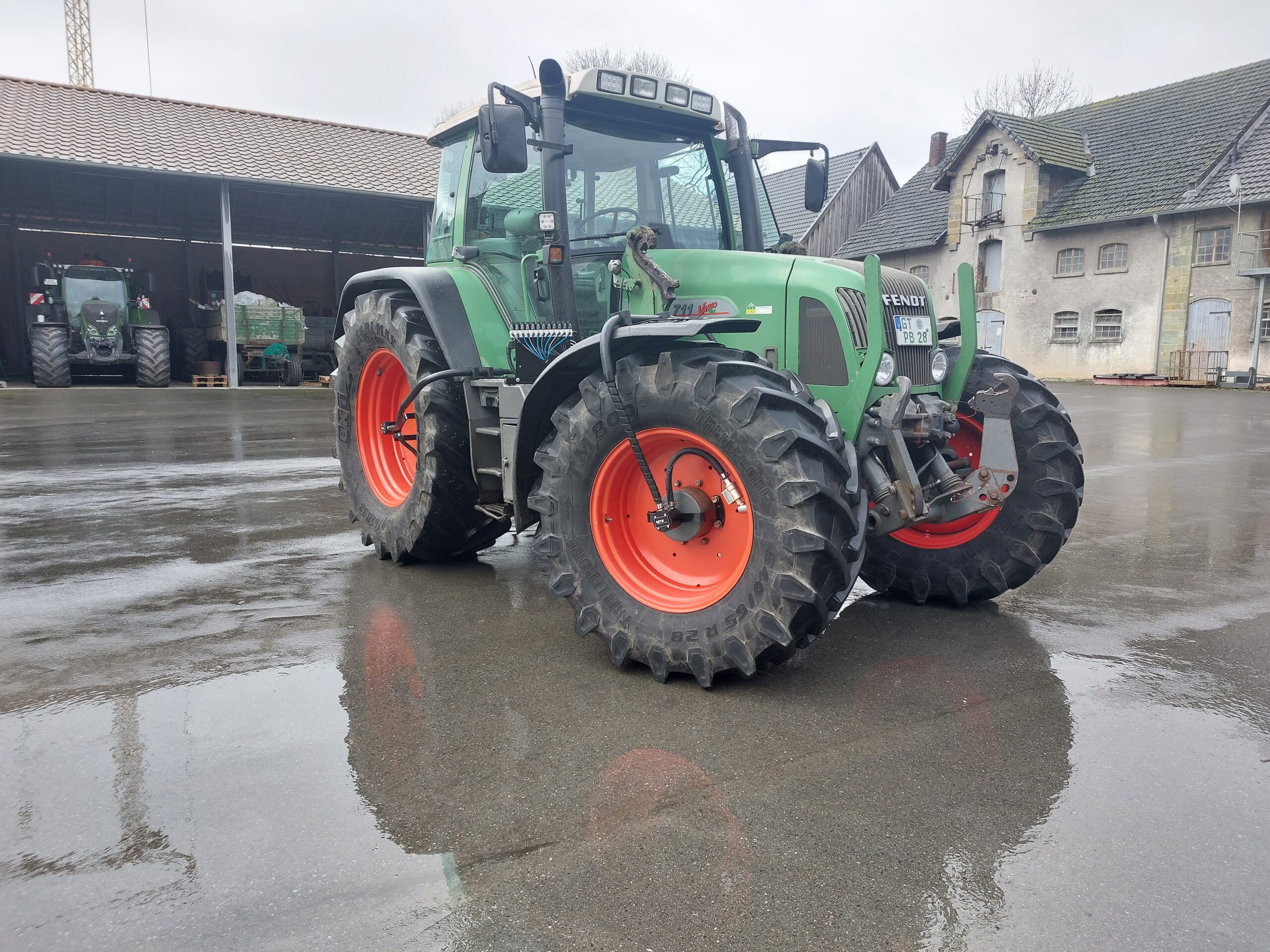 MTS Reifendruckregelanlage am Fendt 711 Vario